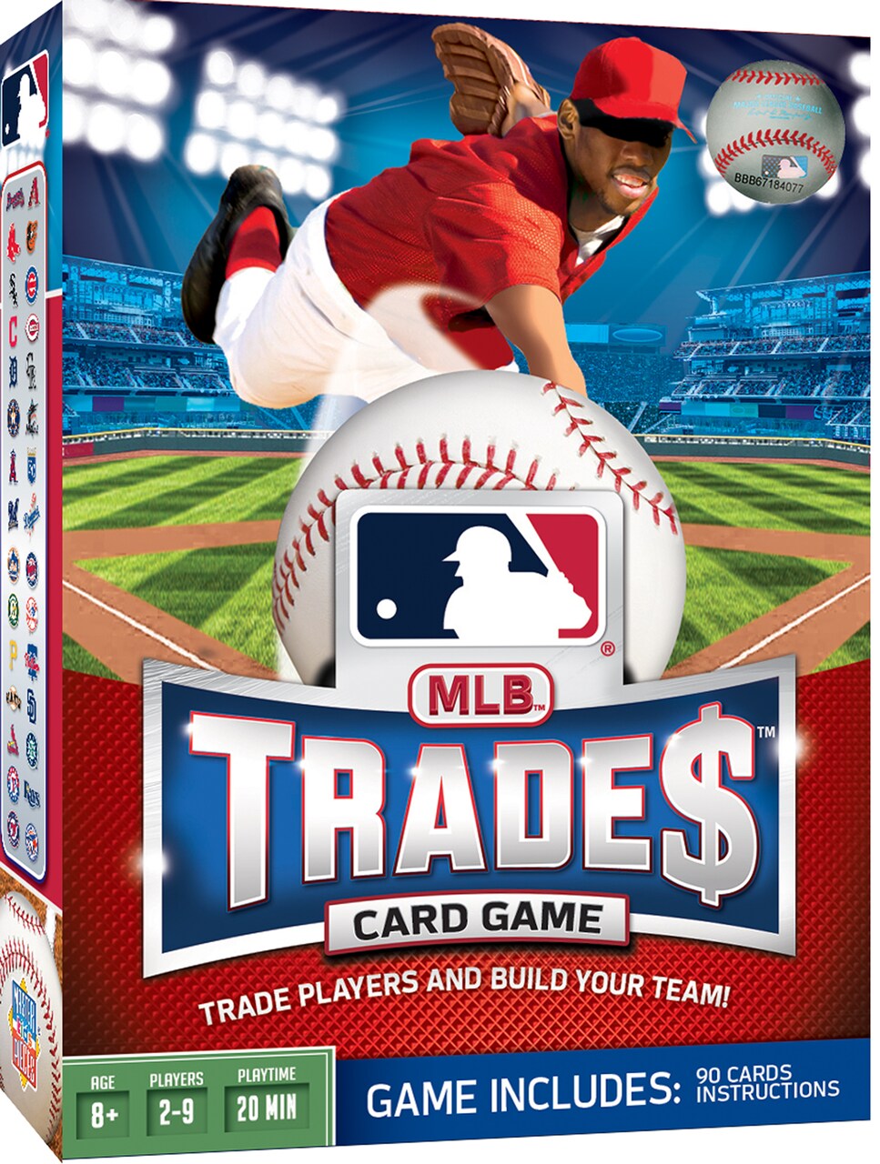 MasterPieces Family Game - MLB Trades Card Game - Officially Licensed Game  for Kids & Adults
